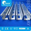 Metal Framing Steel Strut Plain Channel With Factory Price